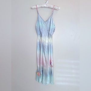 Rare find, one of a kind hand dyed with hand stitched patches